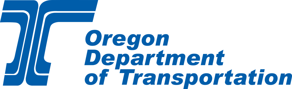 Blue Oregon Department of Transportation Logo
